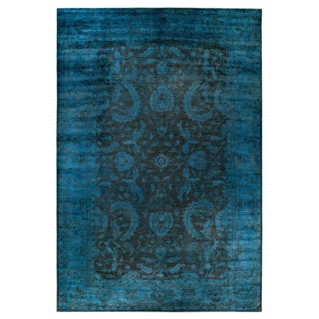 Vibrance, One-of-a-Kind Hand-Knotted Area Rug Brown, 12'3"x18'1"