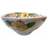 Limited Edition Hand Painted Aloha Vessel Sink, Sink Only