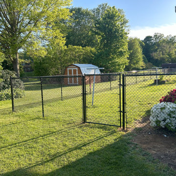 Chain link fence