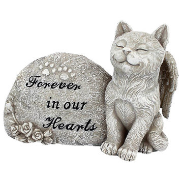 Forever In Our Hearts Cat Statue