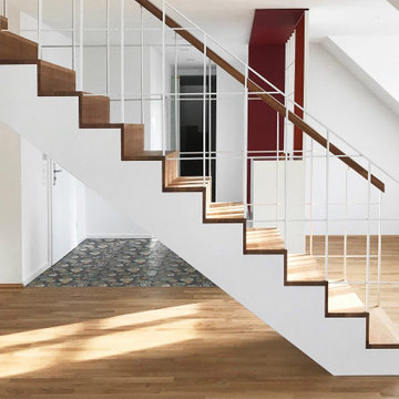 Maisonette P - freistehende Treppenkonstruktion