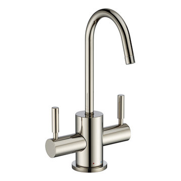 Whitehaus Kitchen Faucet With Polished Nickel Finish WHFH-HC1010-PN