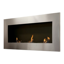 Optimum Bio Ethanol Recessed Fireplace - Indoor Fireplaces