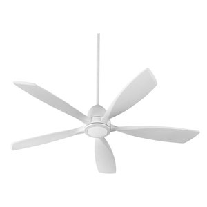 Quorum Trimark 54 3 Blade Led Indoor Ceiling Fan In Studio White