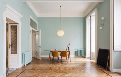 Pro e Cliente su Houzz: Casa del '900 Rinasce con Colori Pastello