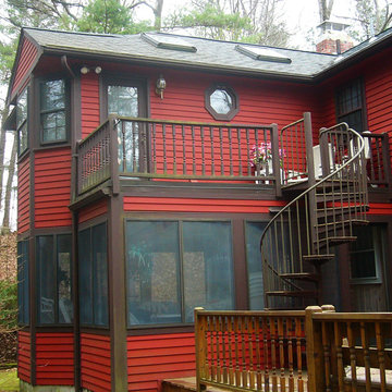 Circular Exterior Staircase
