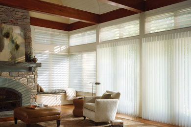 Living room - modern living room idea in Other
