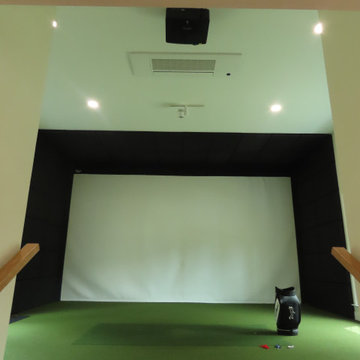 Golf Simulator Addition