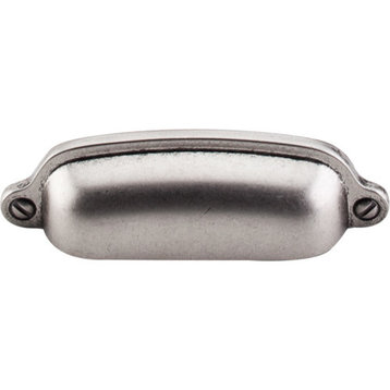 Top Knobs  -  Cup Pull 2 9/16" (c-c) - Pewter Antique