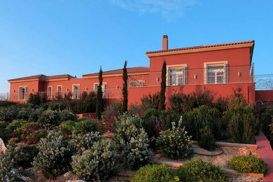 Mediterranean exterior home idea in Other