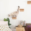 MYZOO Lack (M, 2PCS) Wall Mounted Cat Shelves