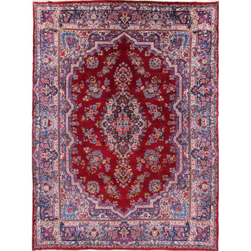 Persian Rug Kerman 13'7"x9'11" Hand Knotted