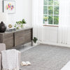 3'x5' Andes Gray Jute Area Rug