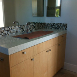 Bathroom New Home Construction - Vanity Tops And Side Splashes
