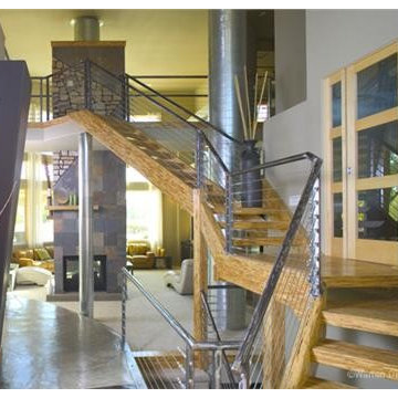 Contemporary Home - Staircase