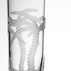 Palm Tree 2.5oz Cordial | Set Of 4 Shot Glasses