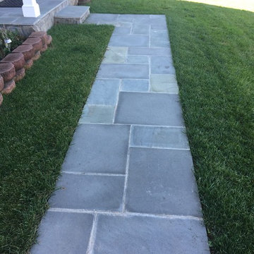 Flagstone Entrance Walkway