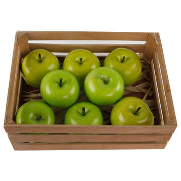 8-Piece Packed Asstorted Apple, Green