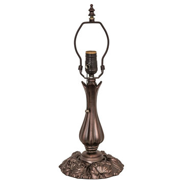Meyda Lighting 10.5" Fluted Ivy Table Lamp Base