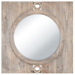 Elk Home - Elk Home S0036-8227 Nollen - 34 Inch Porthole Mirror - The Nollen is a porthole style accent mirror. ThisNollen 34 Inch Porth Brown *UL Approved: YES Energy Star Qualified: n/a ADA Certified: n/a  *Number of Lights:   *Bulb Included:No *Bulb Type:No *Finish Type:Brown