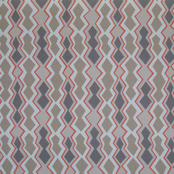 Frame & Cover Fabric Collection - Mzuri Coral 1002-02 - Fabric