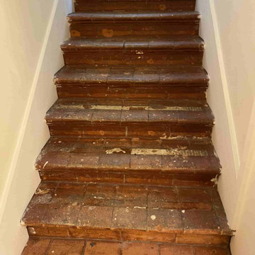 Renovating a Terracotta Tiled Staircase in Maidenhead