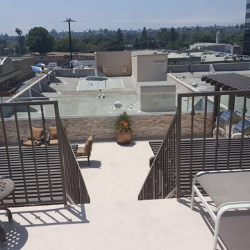 Del Rio Apartment Building - Rooftop Remodeling
