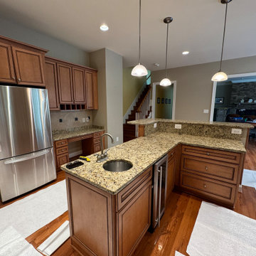 Thompson Road Transitional Kitchen & Main Level Renovation