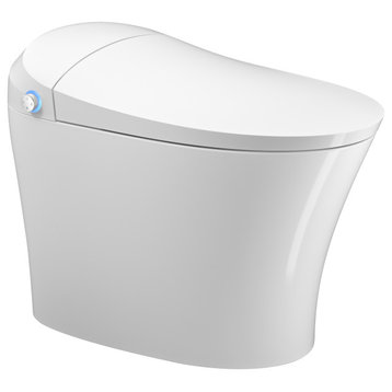 New York All-In-One Smart Toilet With Bidet Seat, Simple Plus