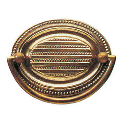 Oval Plate Handles - Cabinet And Drawer Handle Pulls