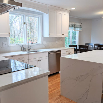 Bright White Kitchen