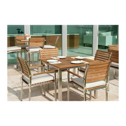 Vogue Bistro 5 pc Dining Set - Outdoor Dining Sets