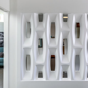 Molded Screen Wall Inspired by Breeze Block