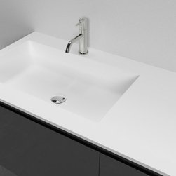 CONCA Integrated Sinks by Antonio Lupi - Bathroom Fixtures
