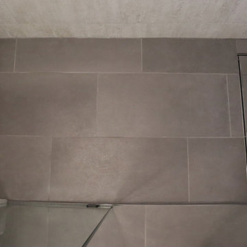 Masculine Master and Guest Bathroom