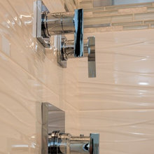 Shower wall tiles