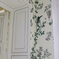 Panoramic Chinoiserie wallpaper mural - Products