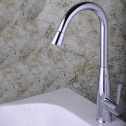 Single Handle Chrome Kitchen Tap T0303 - Kitchen Faucets