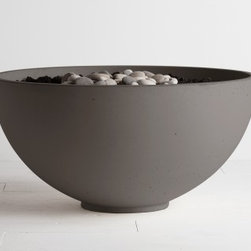 Hemi Fire Pit 26", 36" and 48" available in a range of colours - Fire Pits