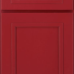 Yorktowne Cabinetry Wells Flat Panel Cabinet Door Style - Products