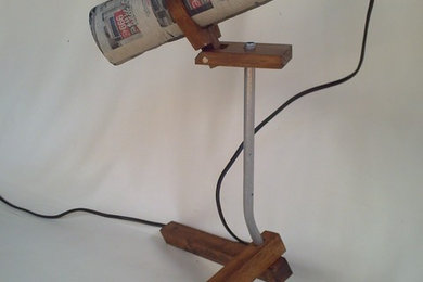 trubal newspaper lamp