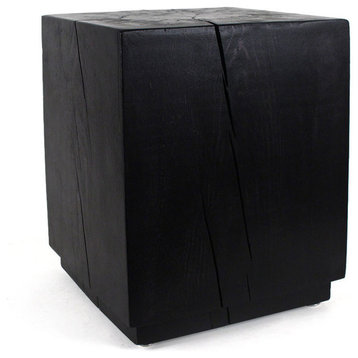 Cubo Side Table, Ebony