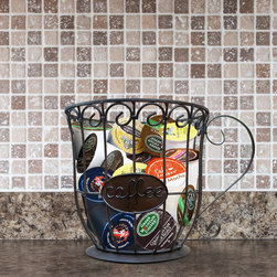Epicureanist Coffee Pod Holder - Pantry And Cabinet Organizers