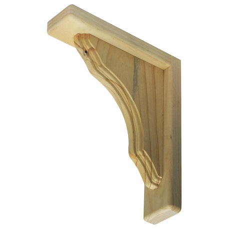 Shelf Brackets In Pine, Set Of 2
