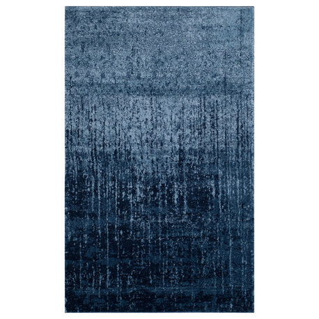 Safavieh Retro Collection RET2770 Rug, Light Blue/Blue, 8'x10'