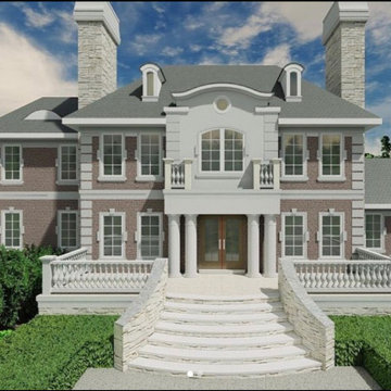 3D Render Based on  PDF front elevation