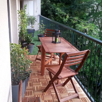 Aménagement de balcon