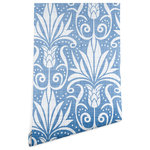 Deny Deigns - Heather Dutton Delancy Cornflower Blue Wallpaper - From wall to wall. Deny Designs wallpaper, available in two floor-to-ceiling sizes, is a quick and easy way to add a backdrop of design to any room. It's peel and stick so install is a breeze and removable with no remaining residue, making it a great option for apartments, dorms, kitchens or nurseries. The wallpaper features repeating patterns from our curated selection of designs. And the best part? Every purchase pays the artist who designed it supporting creativity worldwide.