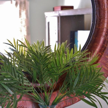 Coastal Living Room Makeover on a Budget