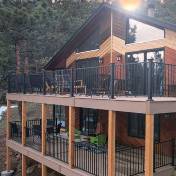 Boulder Multi-Level Wraparound Deck